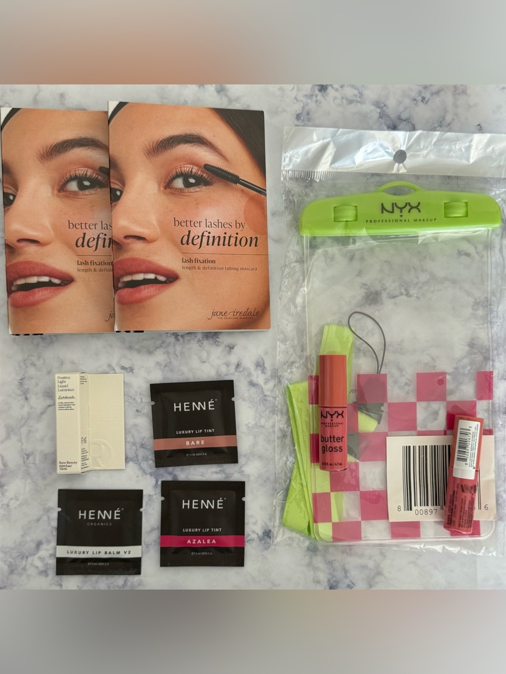 NEW NYX Rare Beauty Jane Iredale Henné Beauty Makeup Bundle